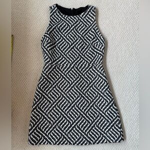 Alice and Olivia striped tweed mini dress Size 6